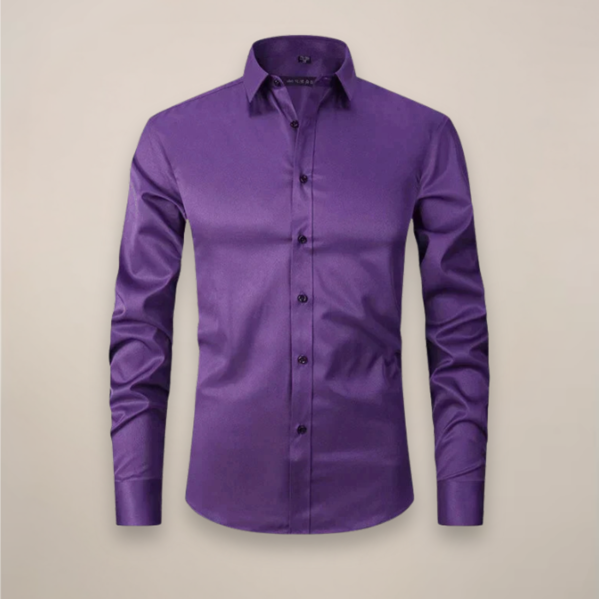 Men's Long Sleeve Shirt | Structured Fit, Wrinkle-Free