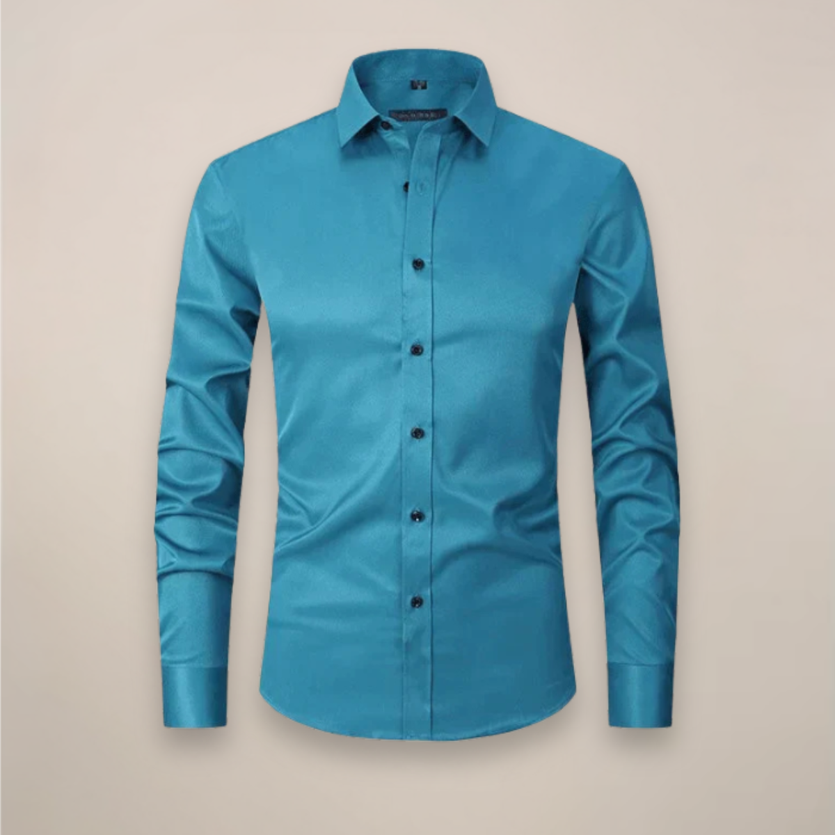 Men's Long Sleeve Shirt | Structured Fit, Wrinkle-Free