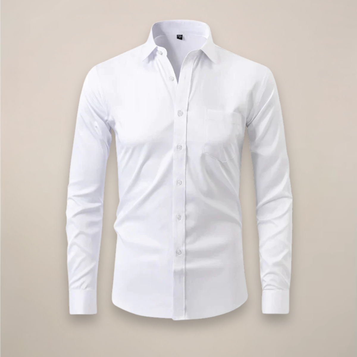 Men's Long Sleeve Shirt | Structured Fit, Wrinkle-Free