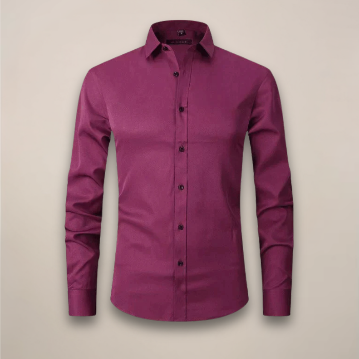 Men's Long Sleeve Shirt | Structured Fit, Wrinkle-Free