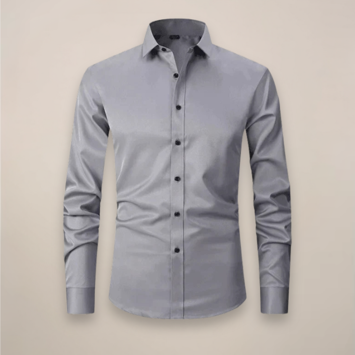 Men's Long Sleeve Shirt | Structured Fit, Wrinkle-Free
