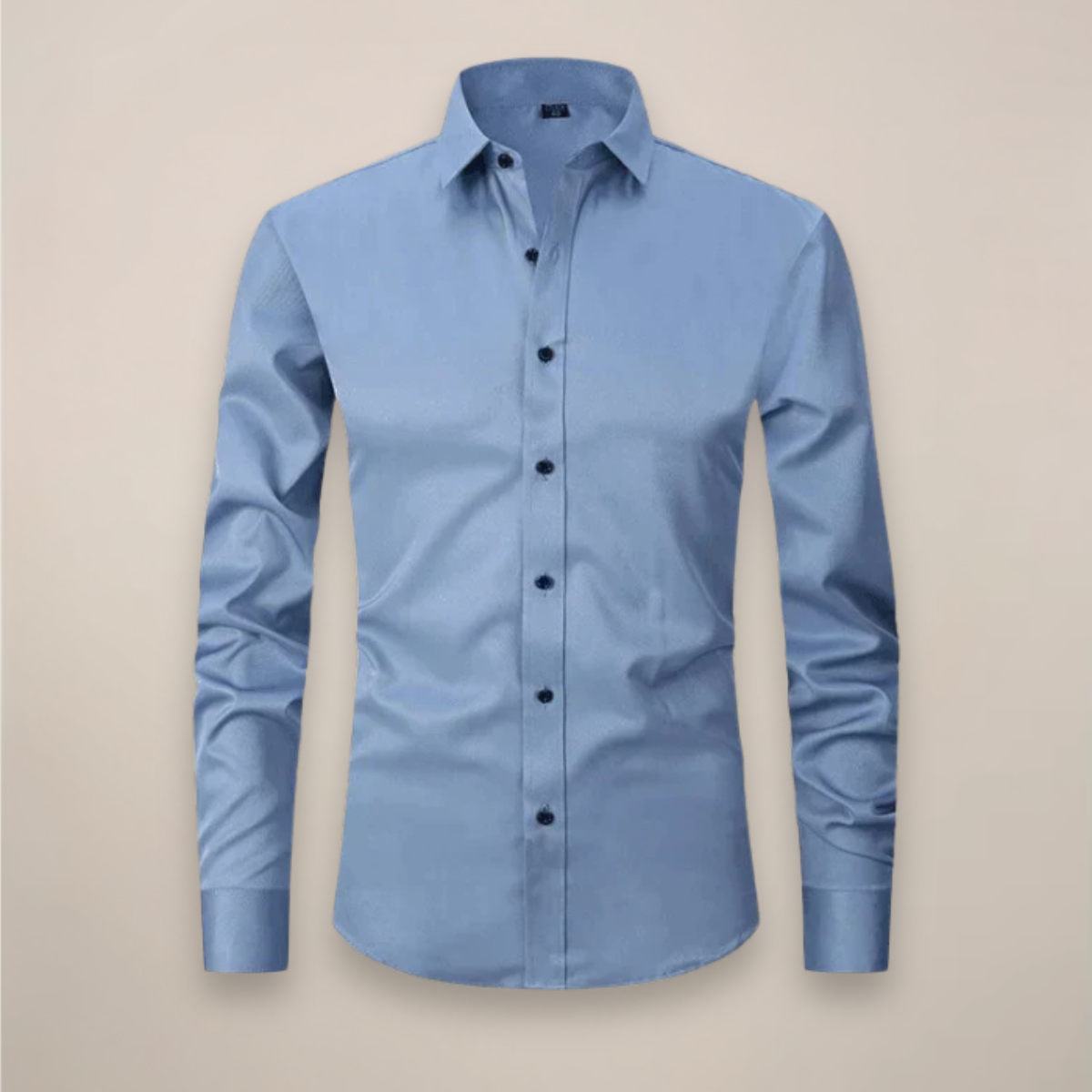 Men's Long Sleeve Shirt | Structured Fit, Wrinkle-Free