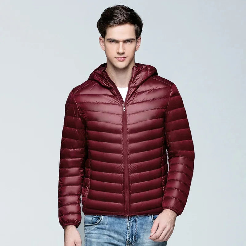 Men Ultralight Down Jacket Winter
