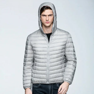 Men's down jacket | Ultralight and warm | Quilted winter jacket