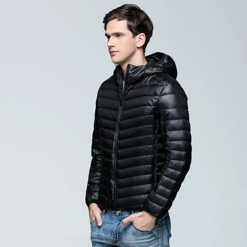 Men Ultralight Down Jacket Winter