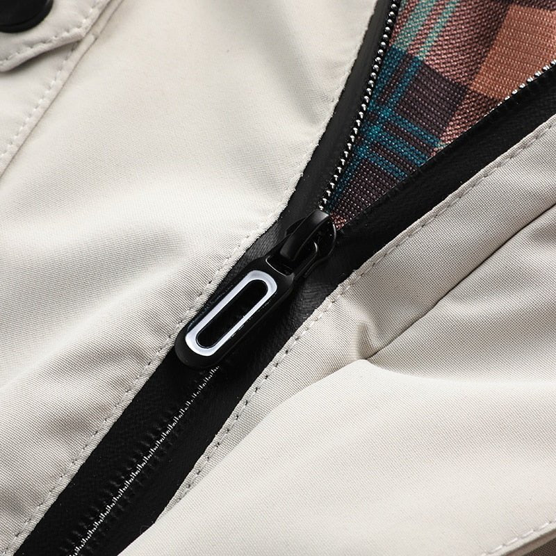 Waterproof Jacket | Men's Winter, Detachable Hood | Insulated Coat