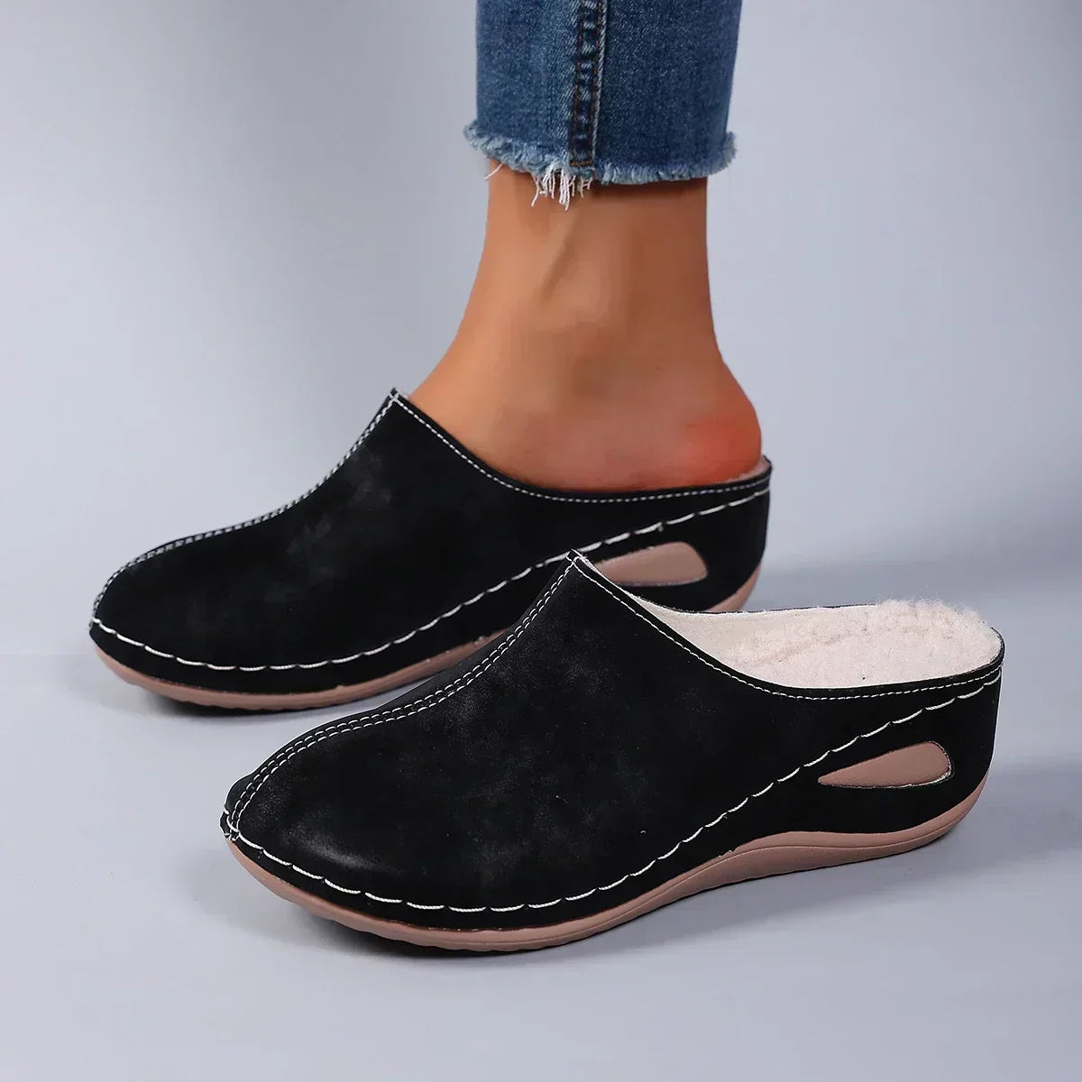 Women Orthopaedic Comfort Slippers Arch Support