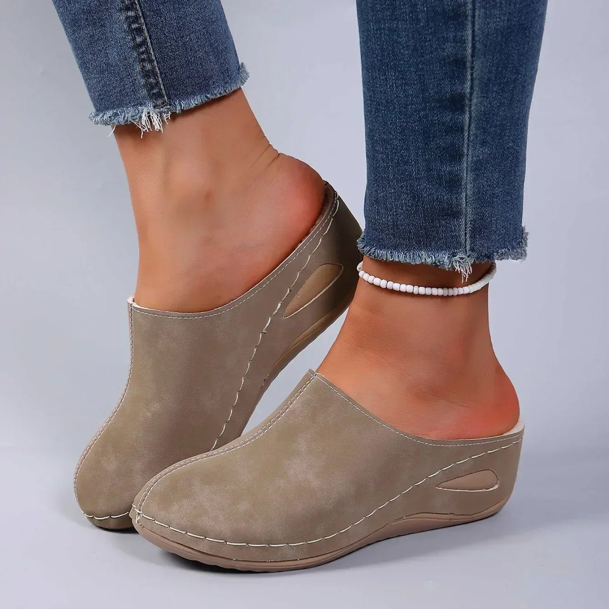 Women Orthopaedic Comfort Slippers Arch Support