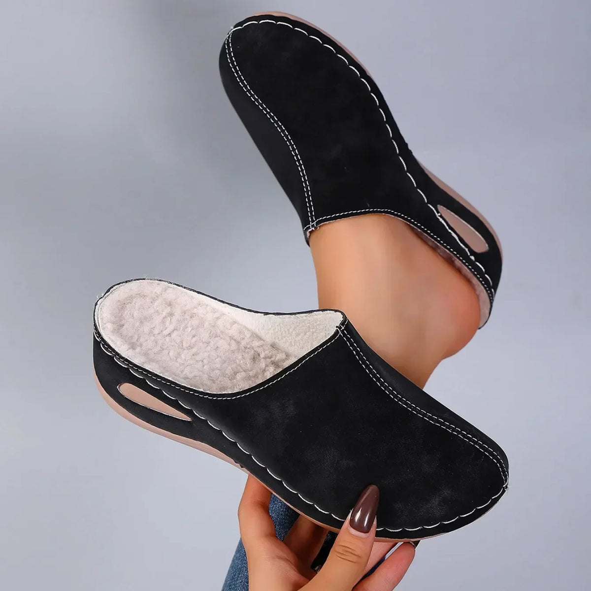 Women Orthopaedic Comfort Slippers Arch Support
