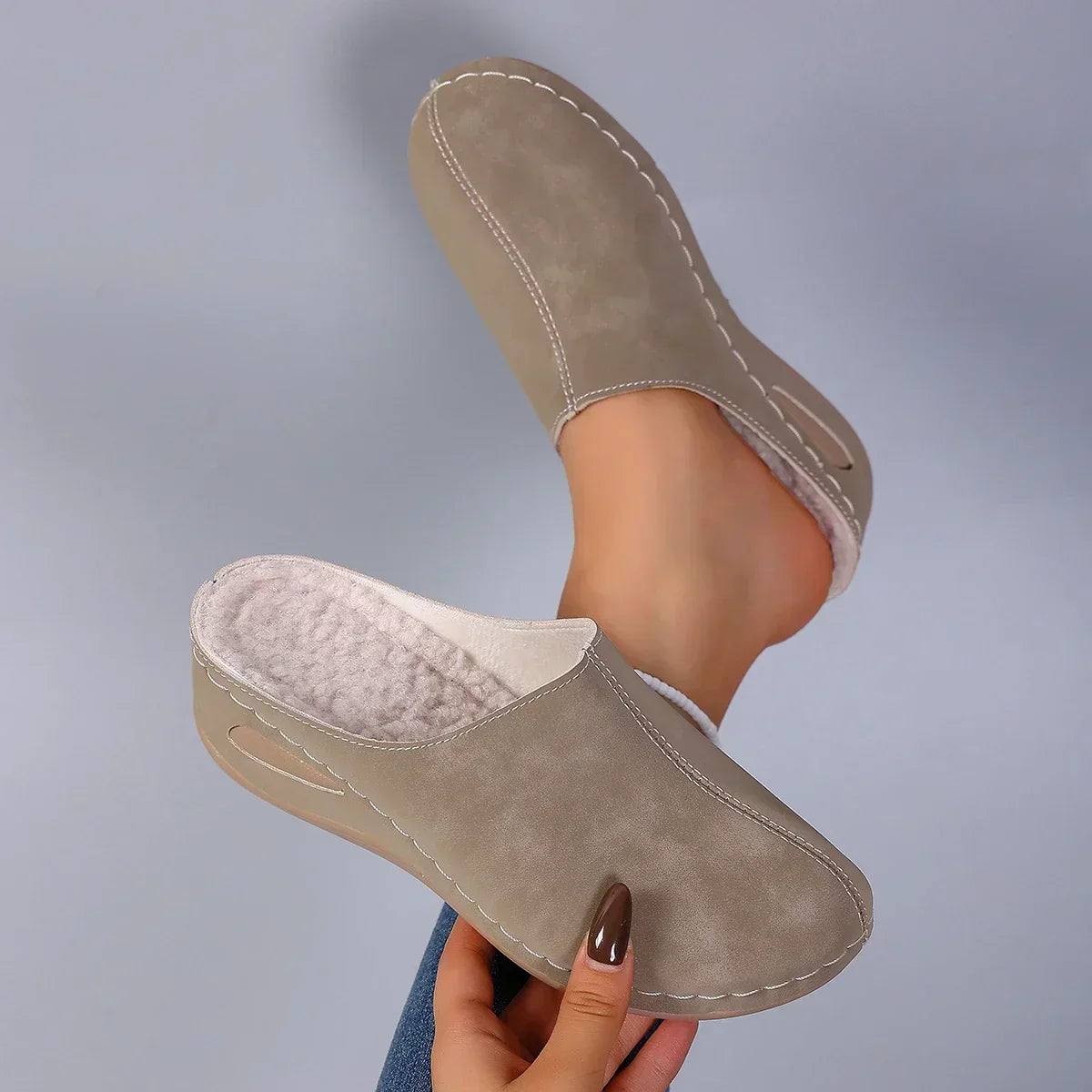 Women Orthopaedic Comfort Slippers Arch Support