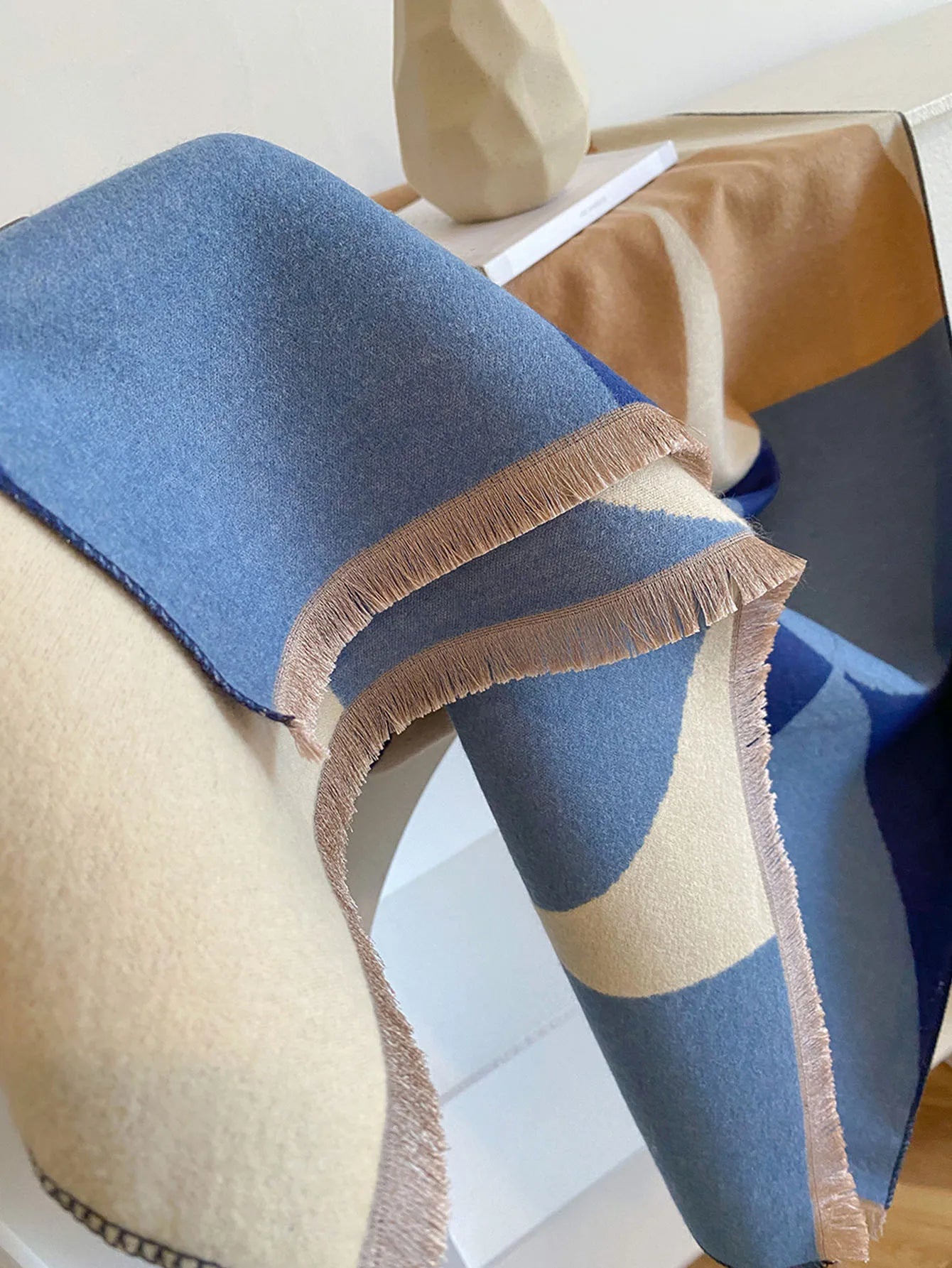 Reversible Winter Scarf | Women's, Warm, Soft | Cozy Style