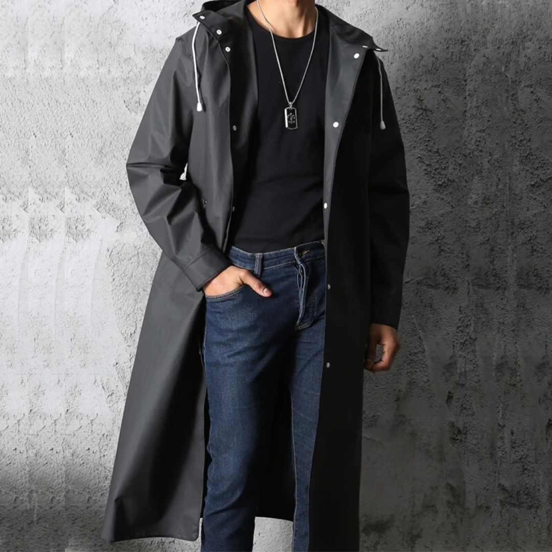 Rain Jacket | Black, Waterproof, Unisex