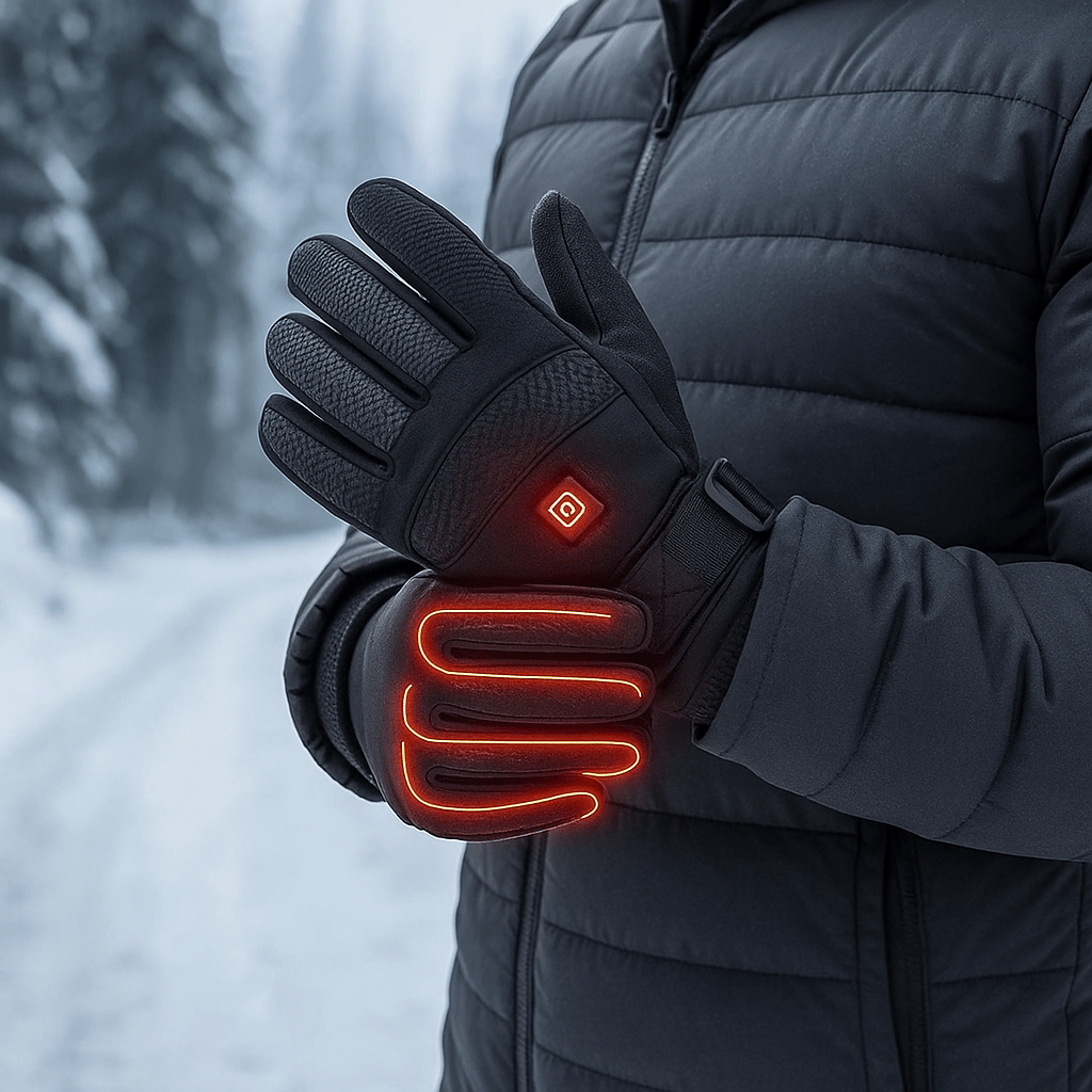 Winter Heated Gloves - Electric - Touchscreen - Heat Regulation