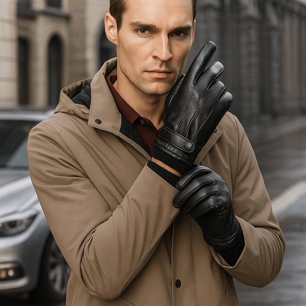Men's Gloves - Elegant - Warm - Lined