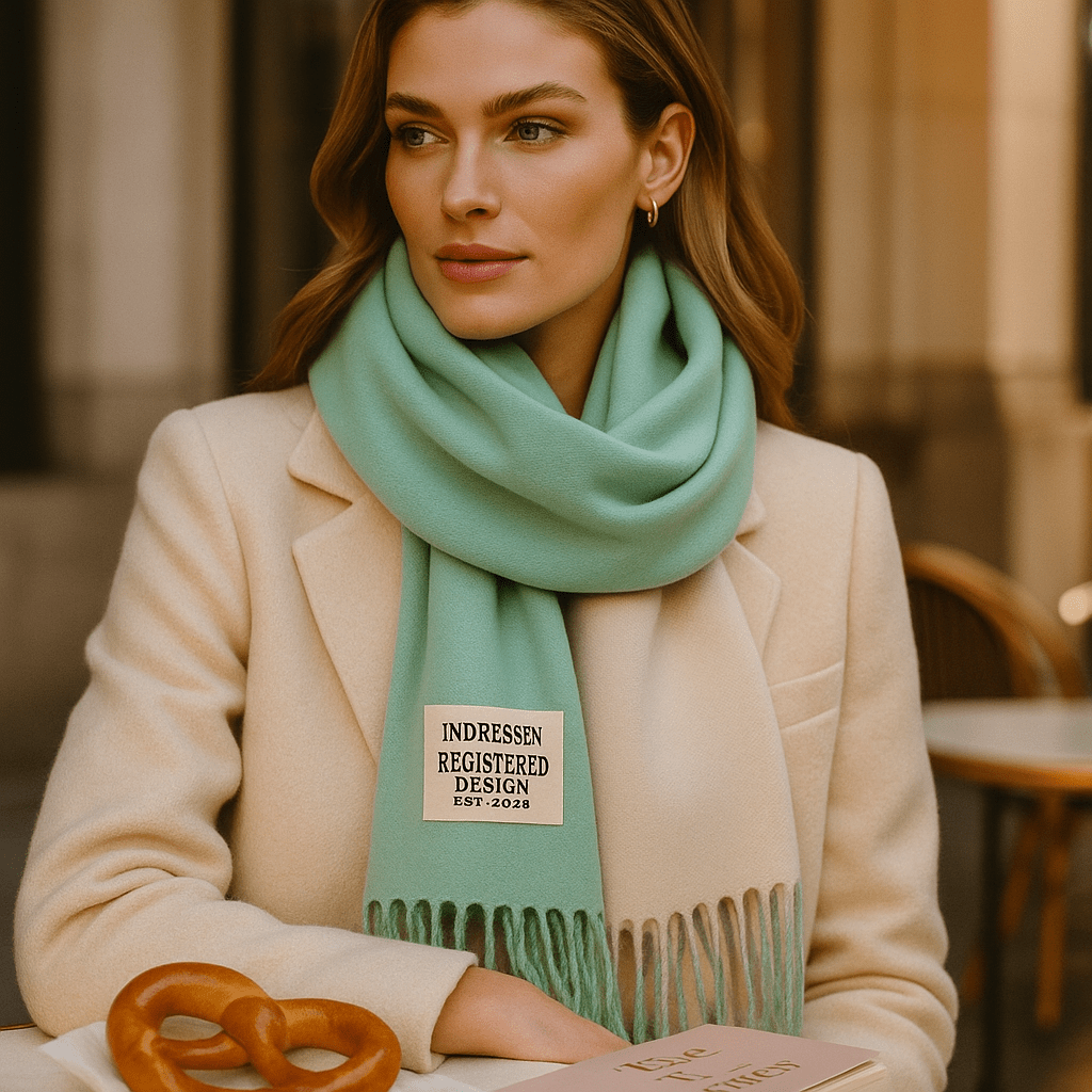 Elena Reversible Scarf - Soft - Elegant - Two-Tone Wrap