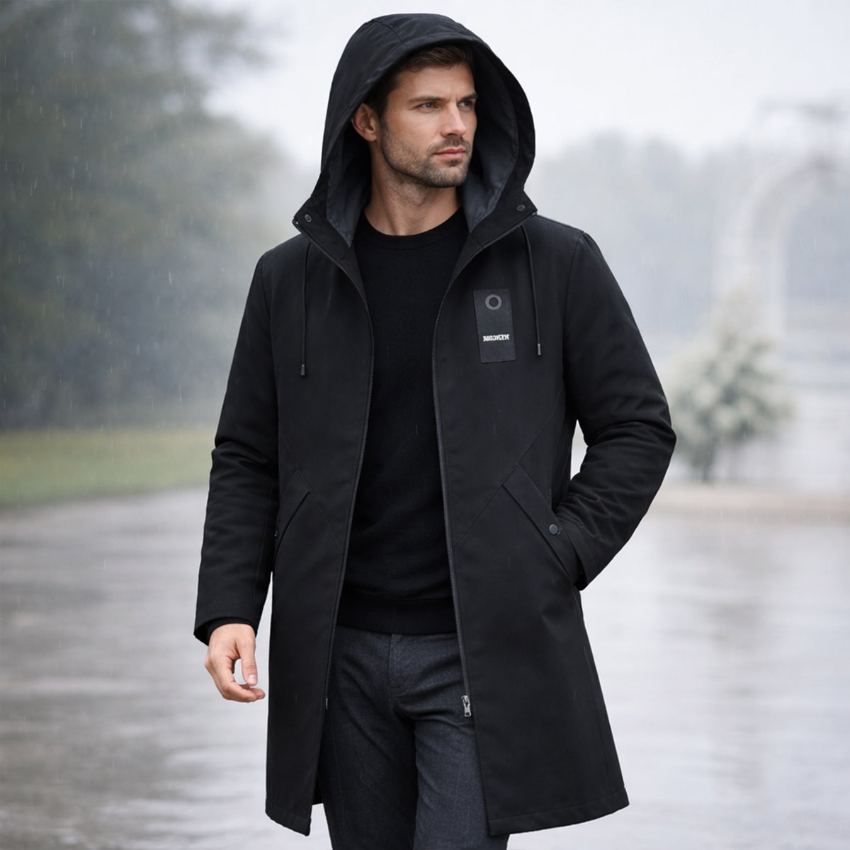 Rain Jacket | Waterproof, Windproof, Hood
