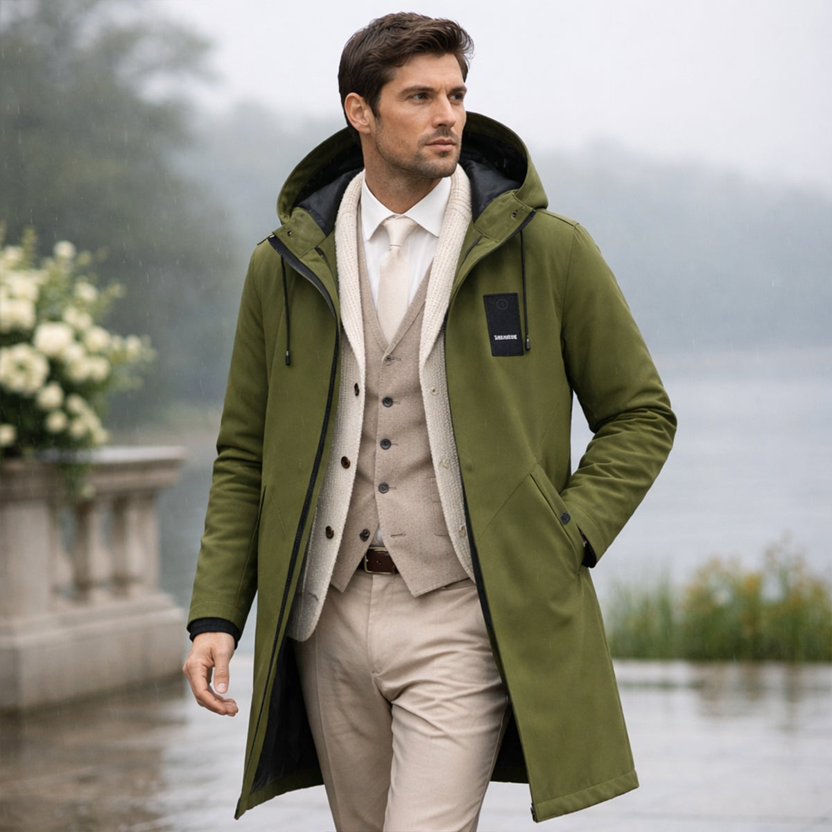 Rain Jacket | Waterproof, Windproof, Hood