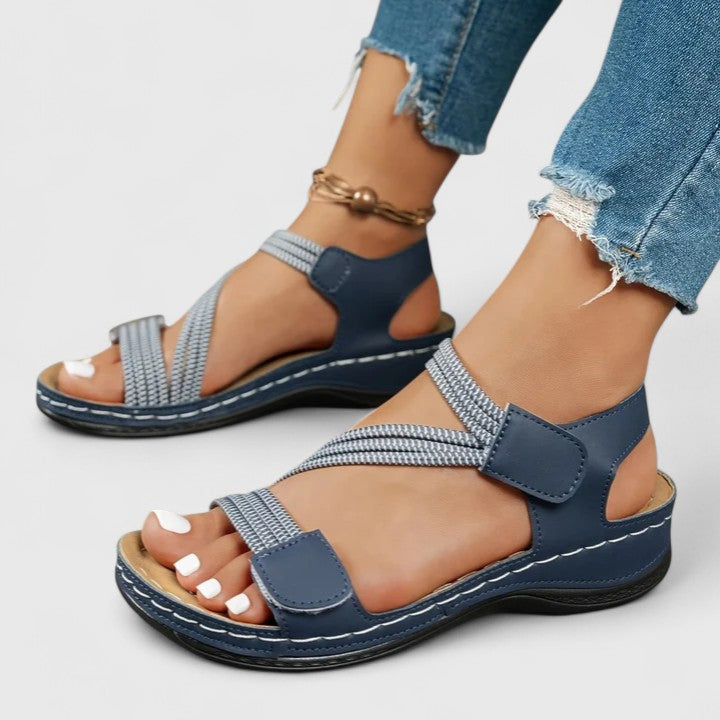 Women's Sandals | Three-Arch Cushioned Support | Casual Summer