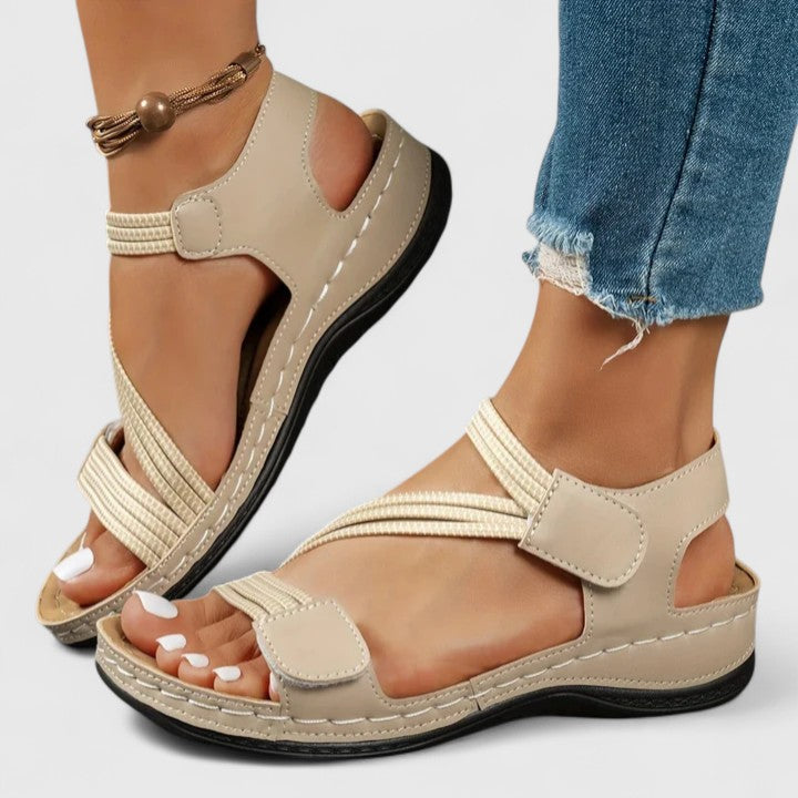 Women's Sandals | Three-Arch Cushioned Support | Casual Summer
