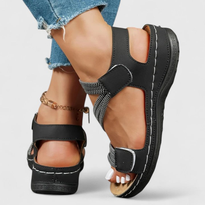 Women's Sandals | Three-Arch Cushioned Support | Casual Summer
