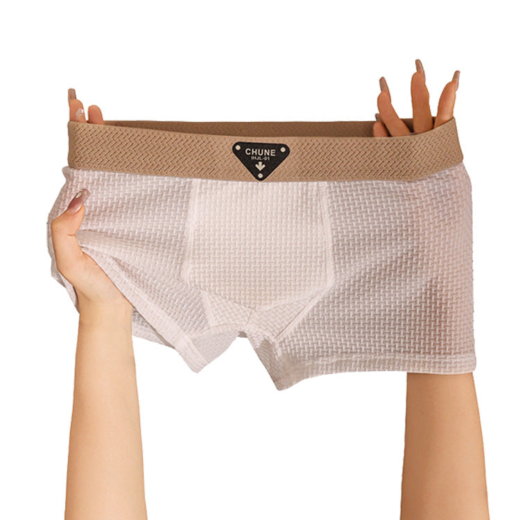 Men's Boxer Briefs 3 Pack | Ribbed, Stretch Cotton | Soft Feel