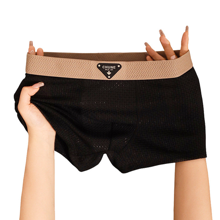Men's Boxer Briefs 3 Pack | Ribbed, Stretch Cotton | Soft Feel