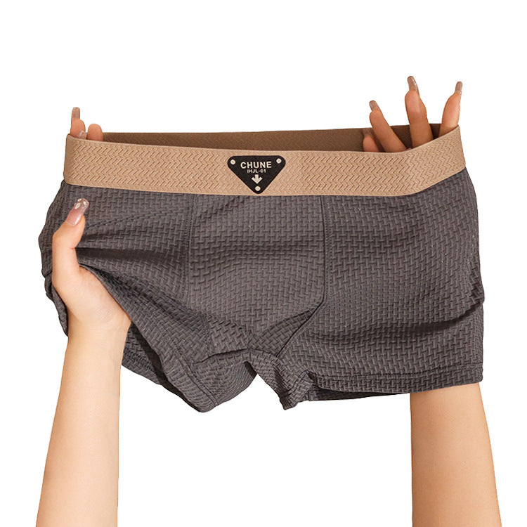 Men's Boxer Briefs 3 Pack | Ribbed, Stretch Cotton | Soft Feel