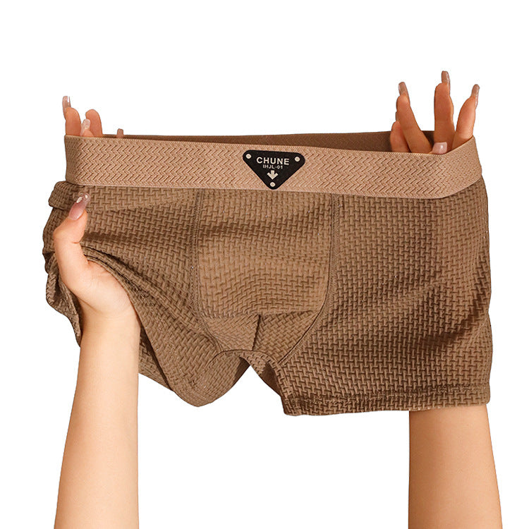 Men's Boxer Briefs 3 Pack | Ribbed, Stretch Cotton | Soft Feel
