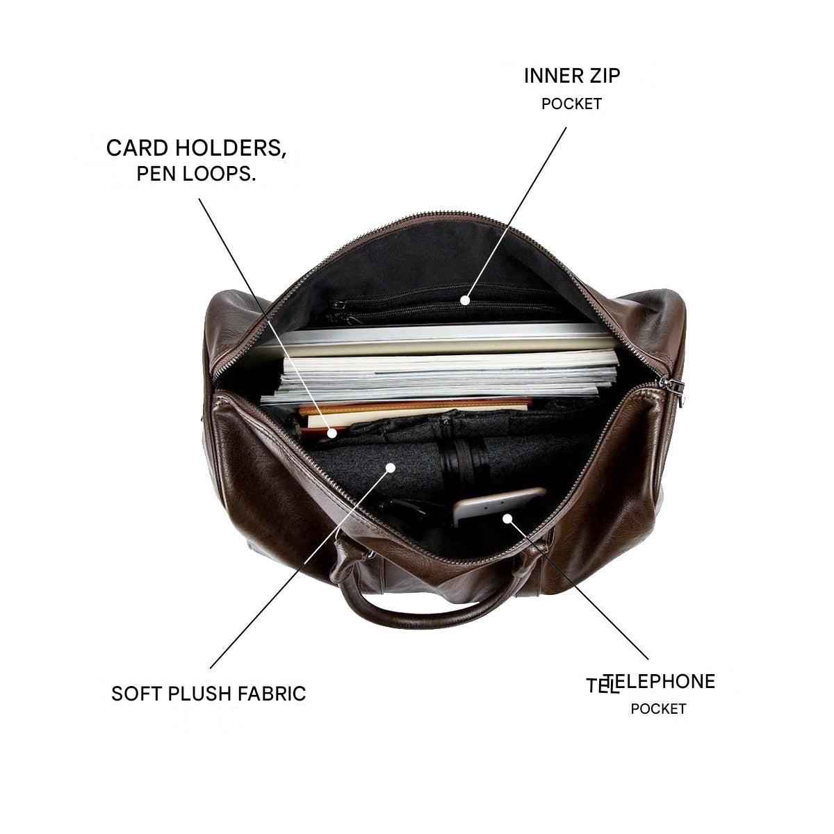 Travel Bag | Synthetic, Lightweight, Spacious