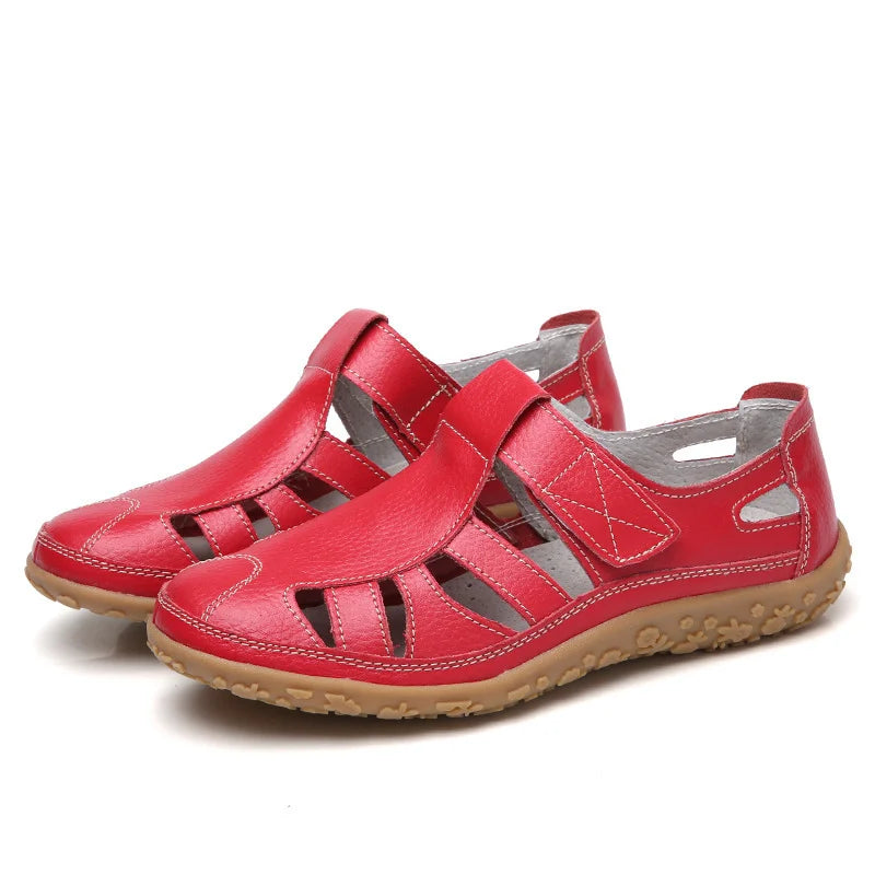 Women's Orthopedic Sandals | Anti-Slip, Leather | Comfort