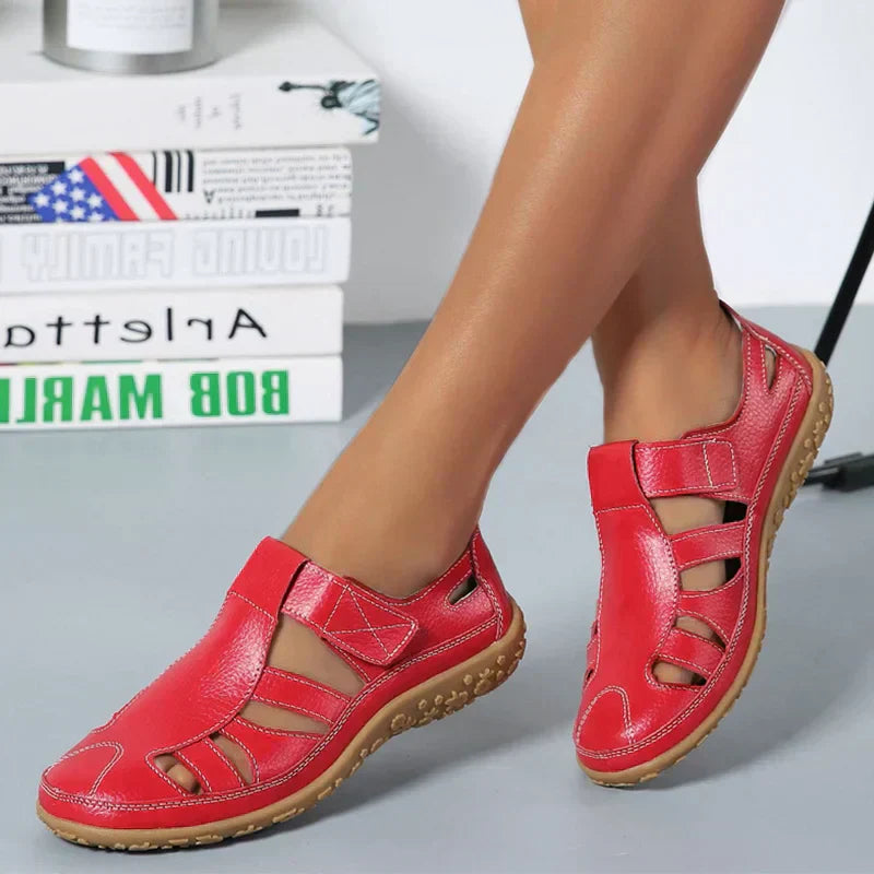 Women's Orthopedic Sandals | Anti-Slip, Leather | Comfort