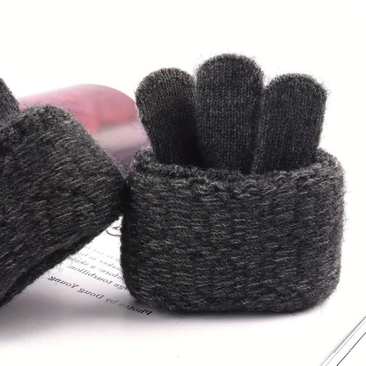 Winter Gloves | Knit Thermal | Touchscreen Stylish Warm Fit