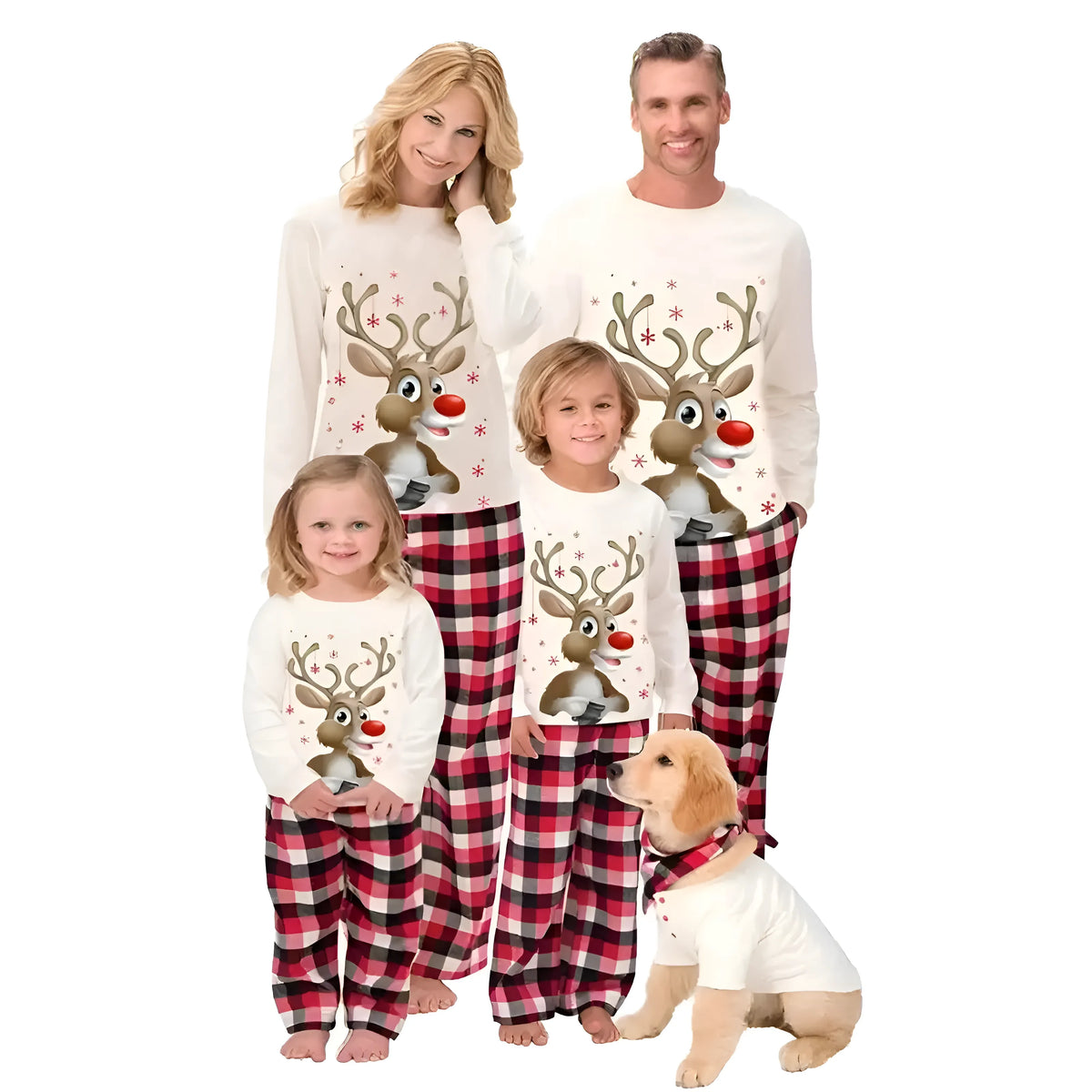 Christmas Pyjamas | Women's Soft Long Sleeve Set, Festive Nightwear