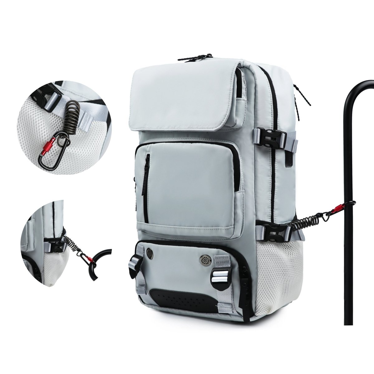 Travel Backpack | Waterproof, USB Port, Shoe Compartment, Anti-theft Pocket