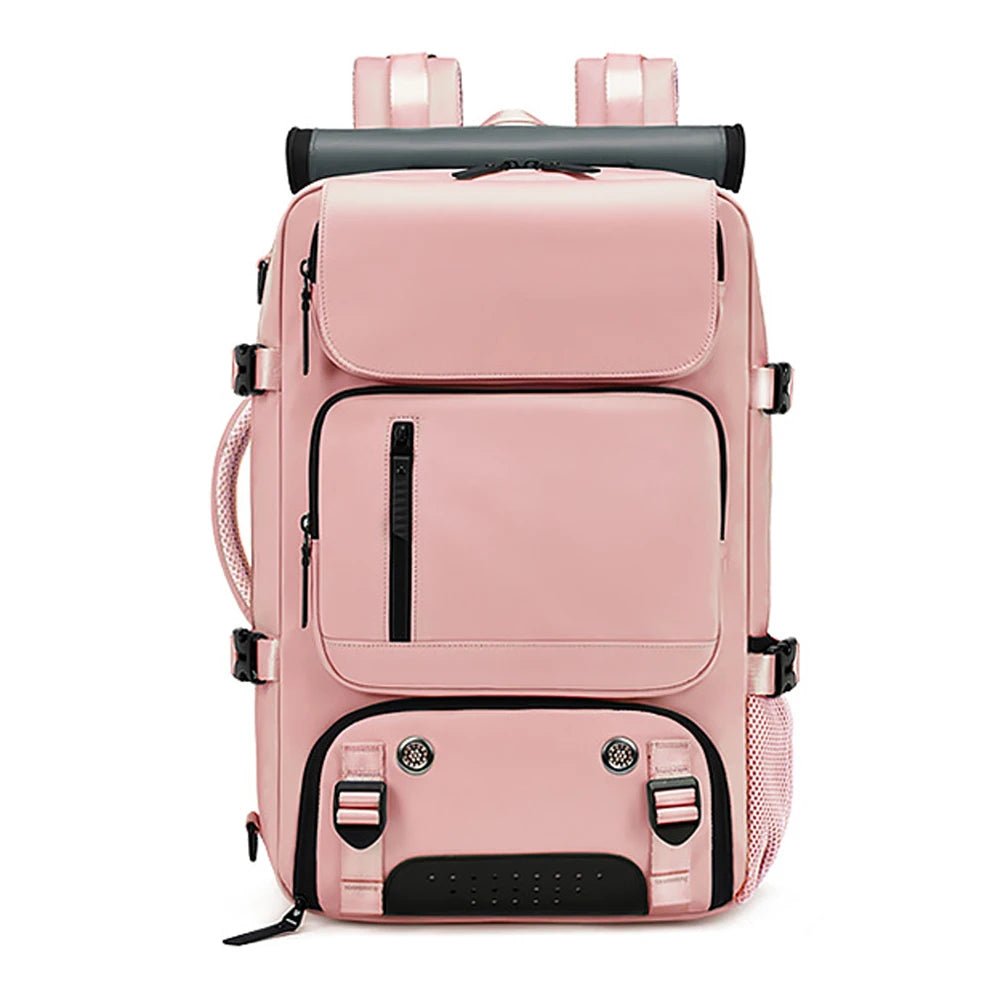 Travel Backpack | Waterproof, USB Port, Shoe Compartment, Anti-theft Pocket