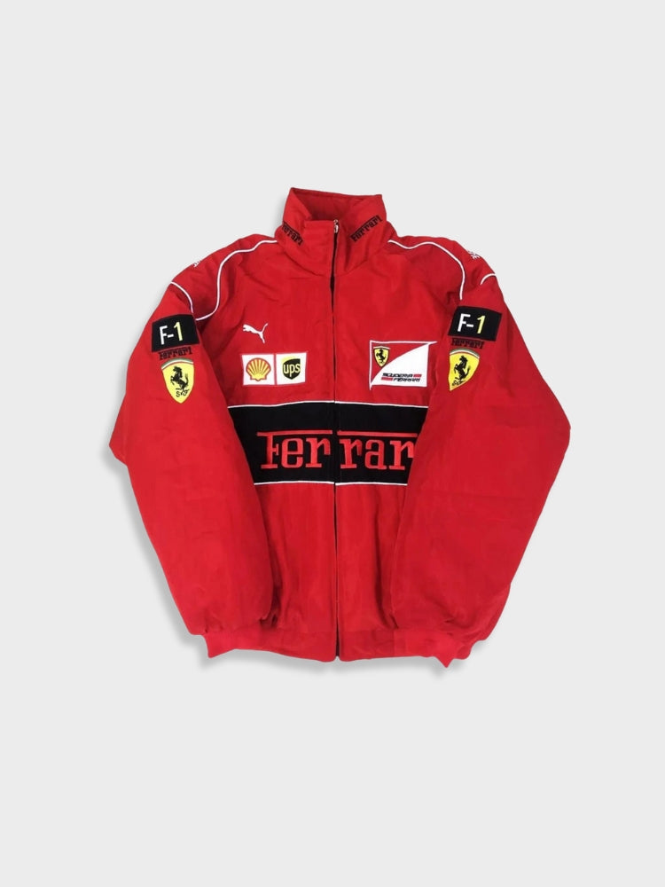 Unisex Racing Jacket | Oversized Fit, Retro Motorsport | Lightweight Cotton