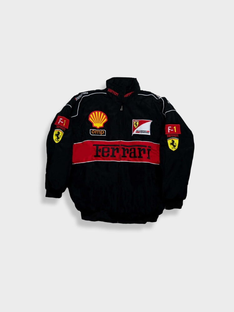 Unisex Racing Jacket | Oversized Fit, Retro Motorsport | Lightweight Cotton