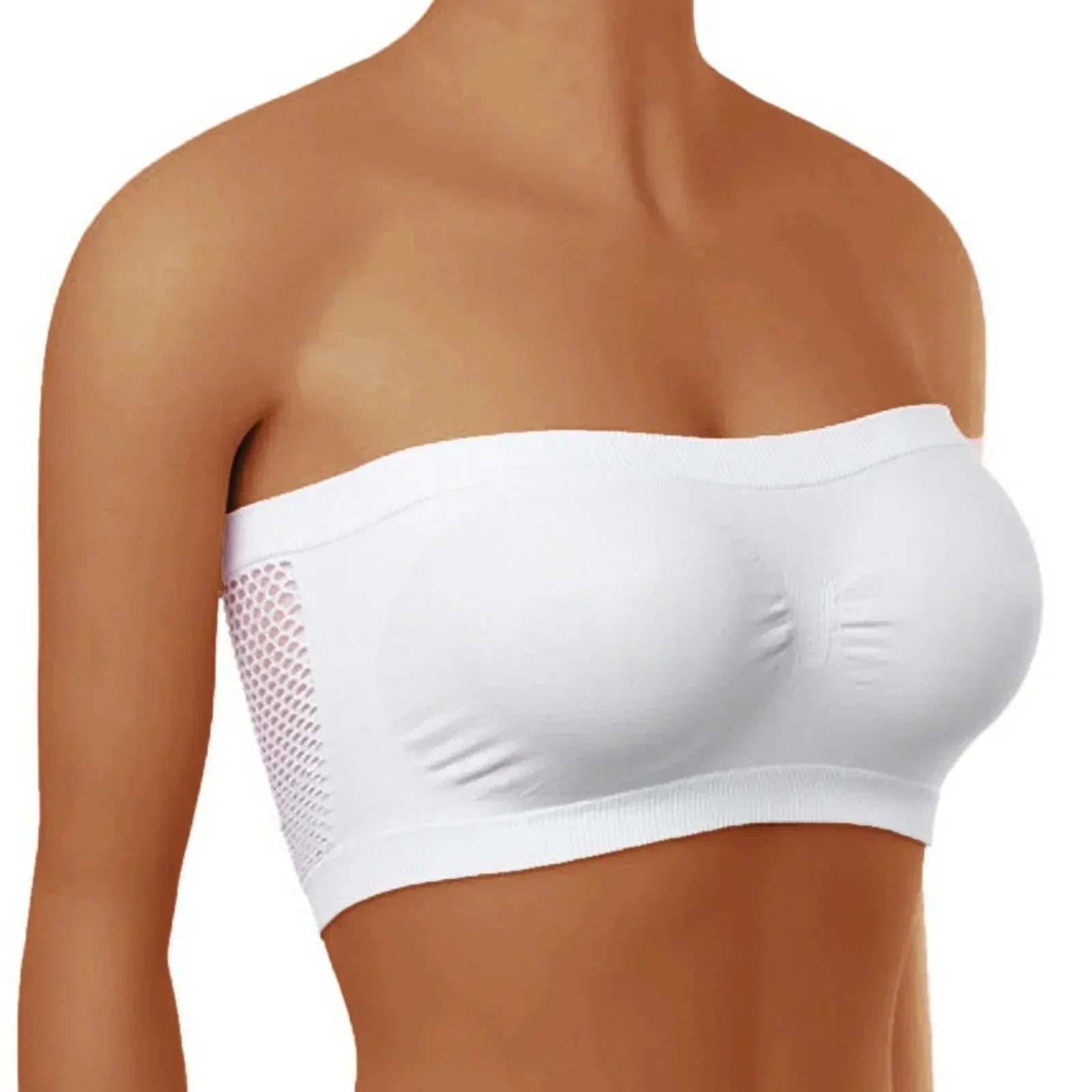 Sports Bra | Seamless Bandeau, High Support | Comfortable Fit