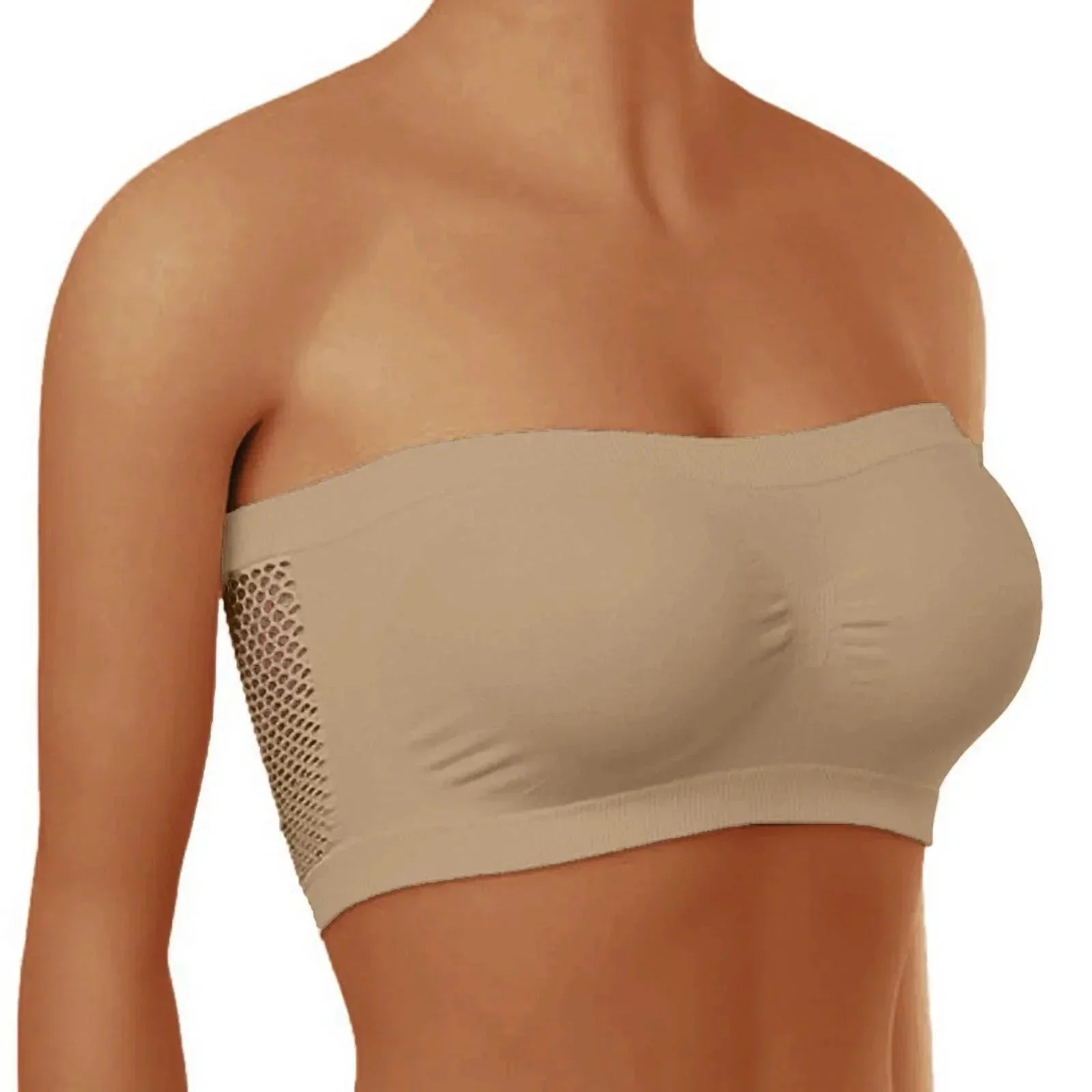 Sports Bra | Seamless Bandeau, High Support | Comfortable Fit