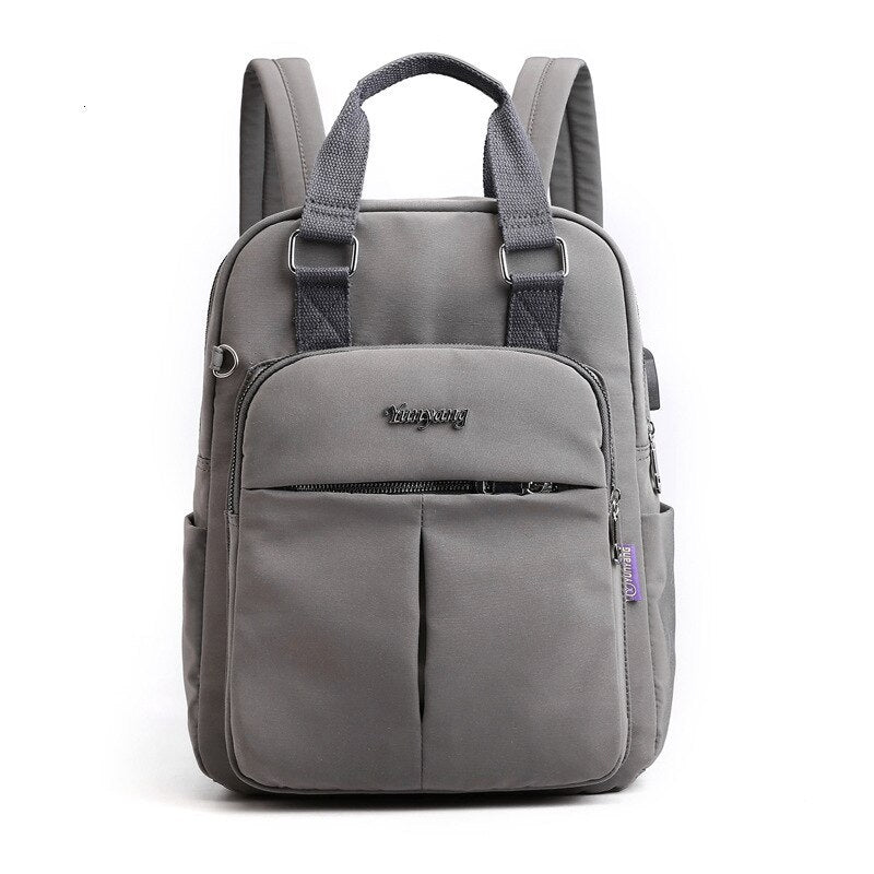 Schoolbag with USB Port | Waterproof, Anti-Theft, Multi-Compartment