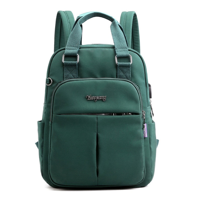 Schoolbag with USB Port | Waterproof, Anti-Theft, Multi-Compartment