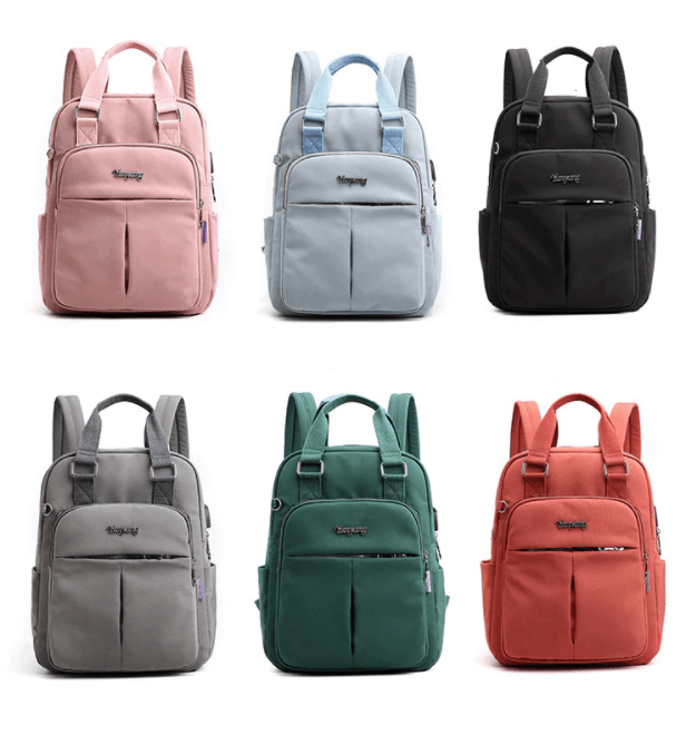 Schoolbag with USB Port | Waterproof, Anti-Theft, Multi-Compartment