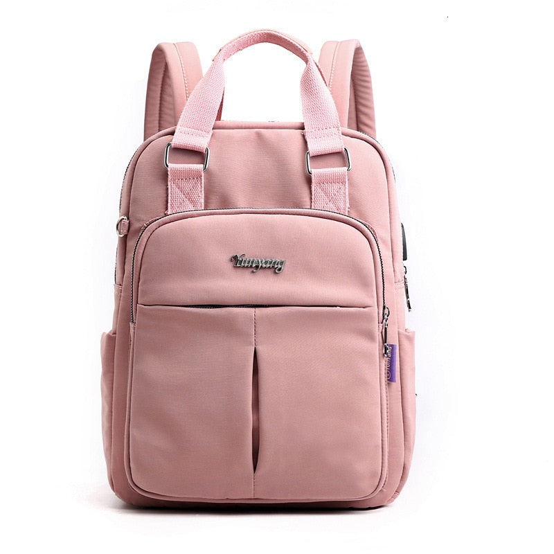 Schoolbag with USB Port | Waterproof, Anti-Theft, Multi-Compartment