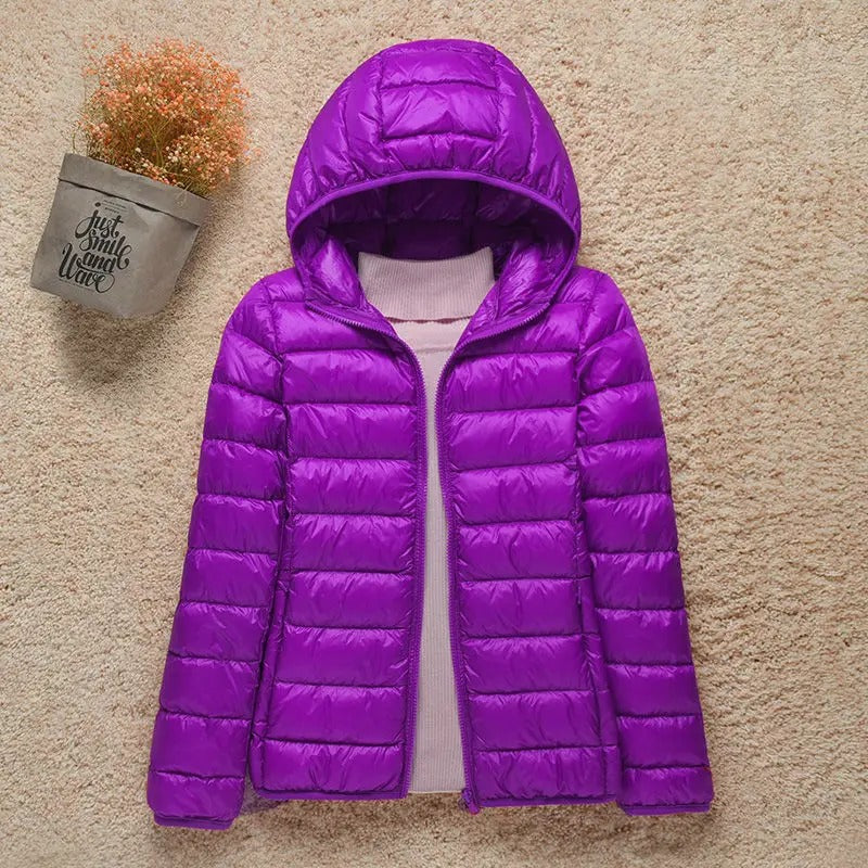 Women Lightweight Compressible Down Jacket