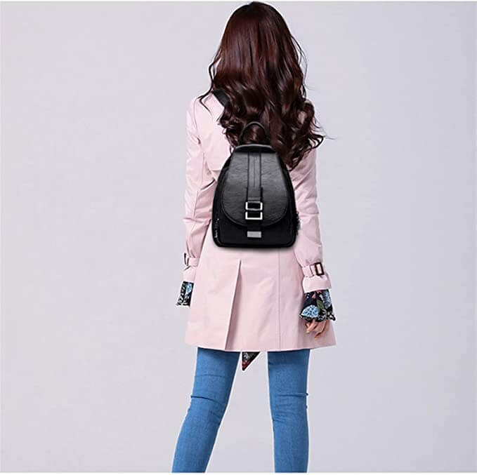 Women's Backpack | Waterproof Leather, Travel Bag | Organized