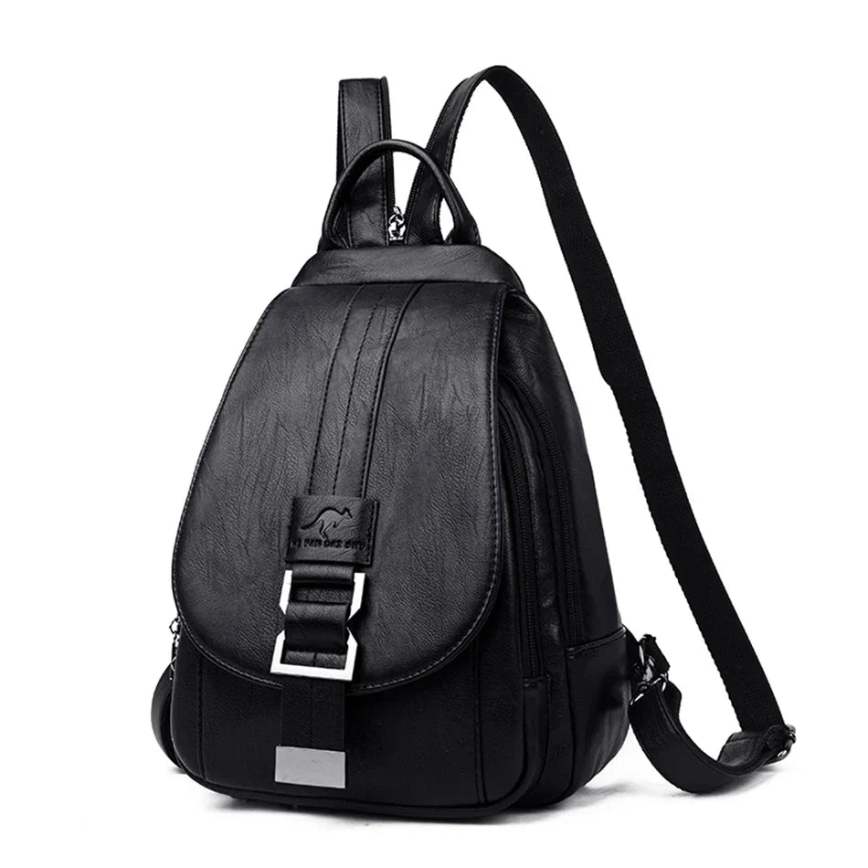 Women's Backpack | Waterproof Leather, Travel Bag | Organized