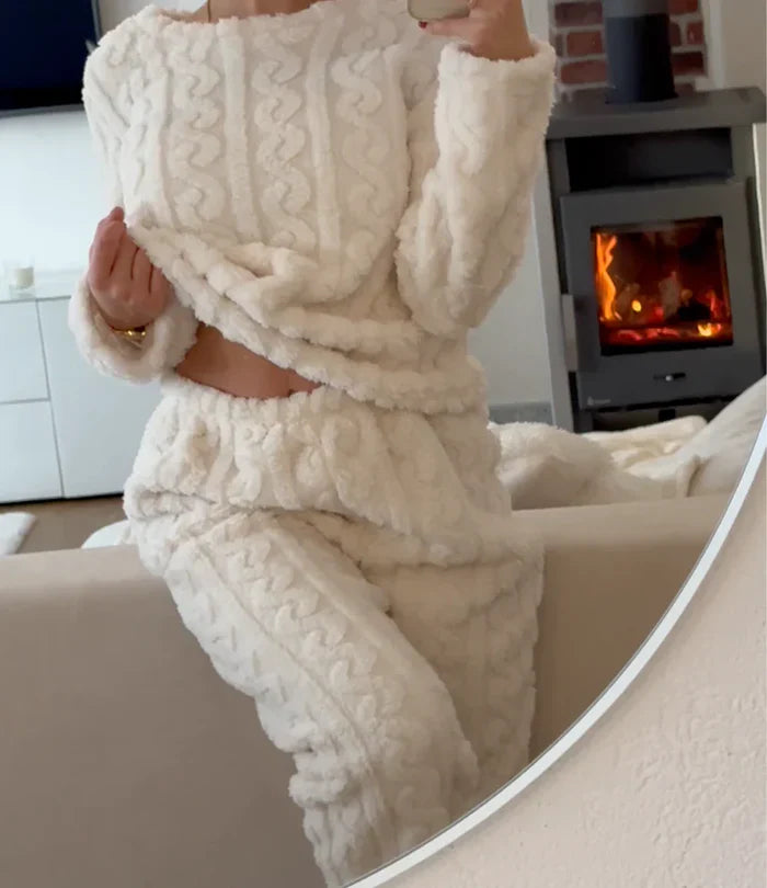 Thermal Pyjama Set | Women's Cozy, Warm | Soft Sleepwear