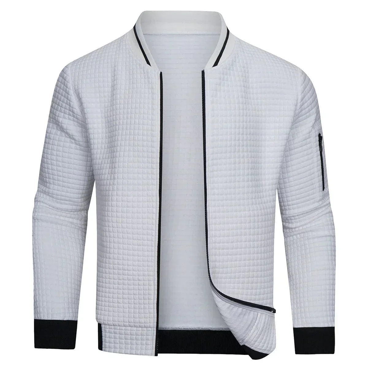 Men's Zip-Up Sweater - Warm - Comfortable - Winter