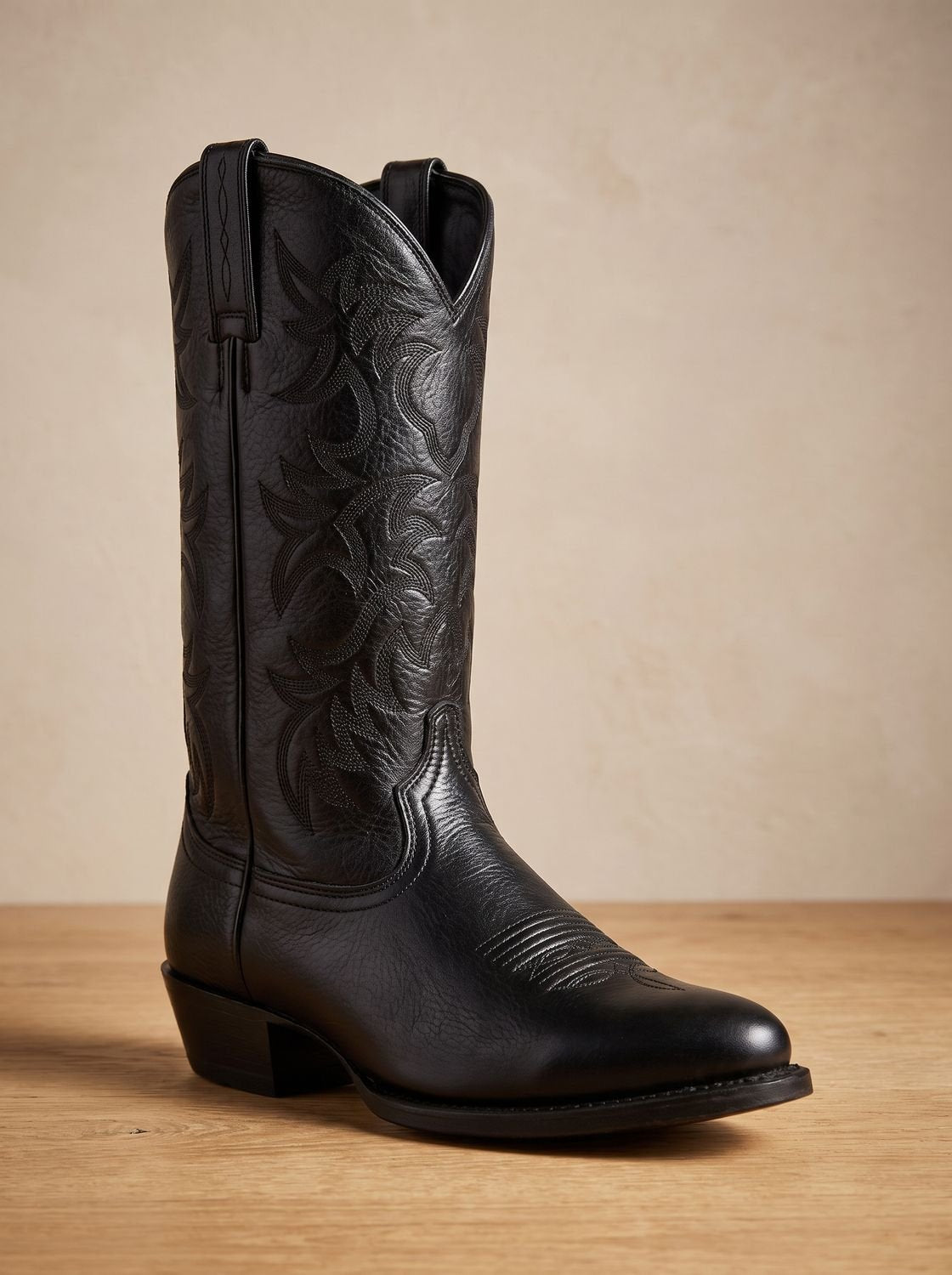 Women embroidered mid-calf block heel cowboy boots pointed toe western style