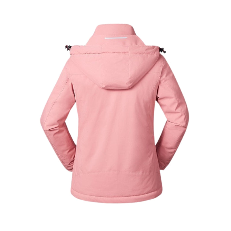 Women's Heated Jacket | USB Power, 3 Heat Zones | Hooded